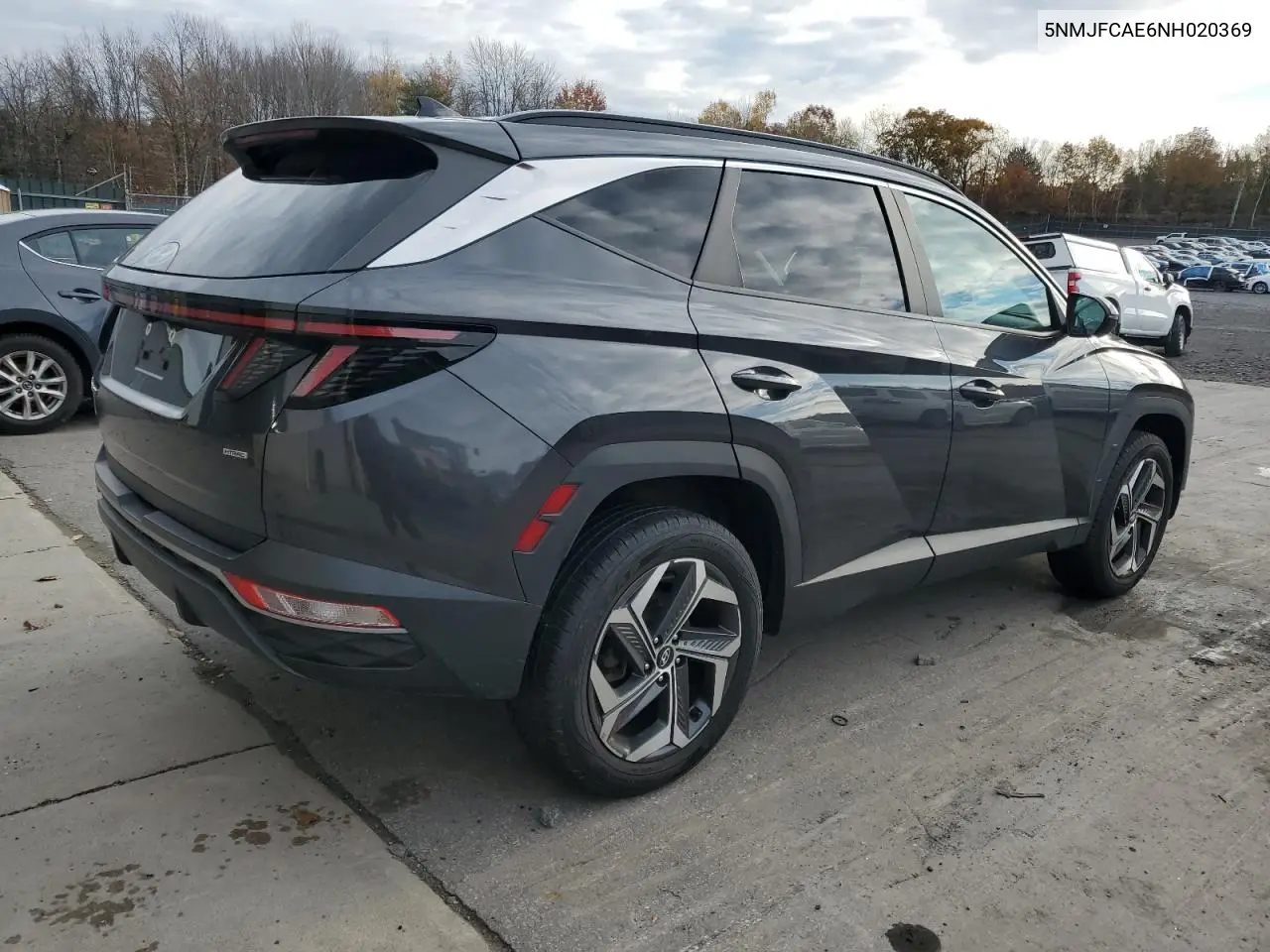 5NMJFCAE6NH020369 2022 Hyundai Tucson Sel