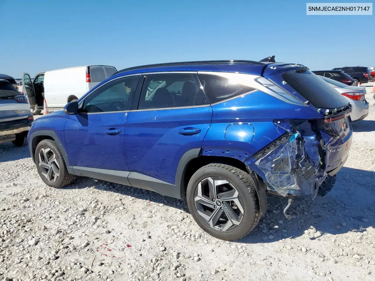 5NMJECAE2NH017147 2022 Hyundai Tucson Limited