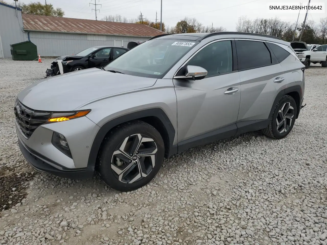 5NMJE3AE8NH106642 2022 Hyundai Tucson Limited