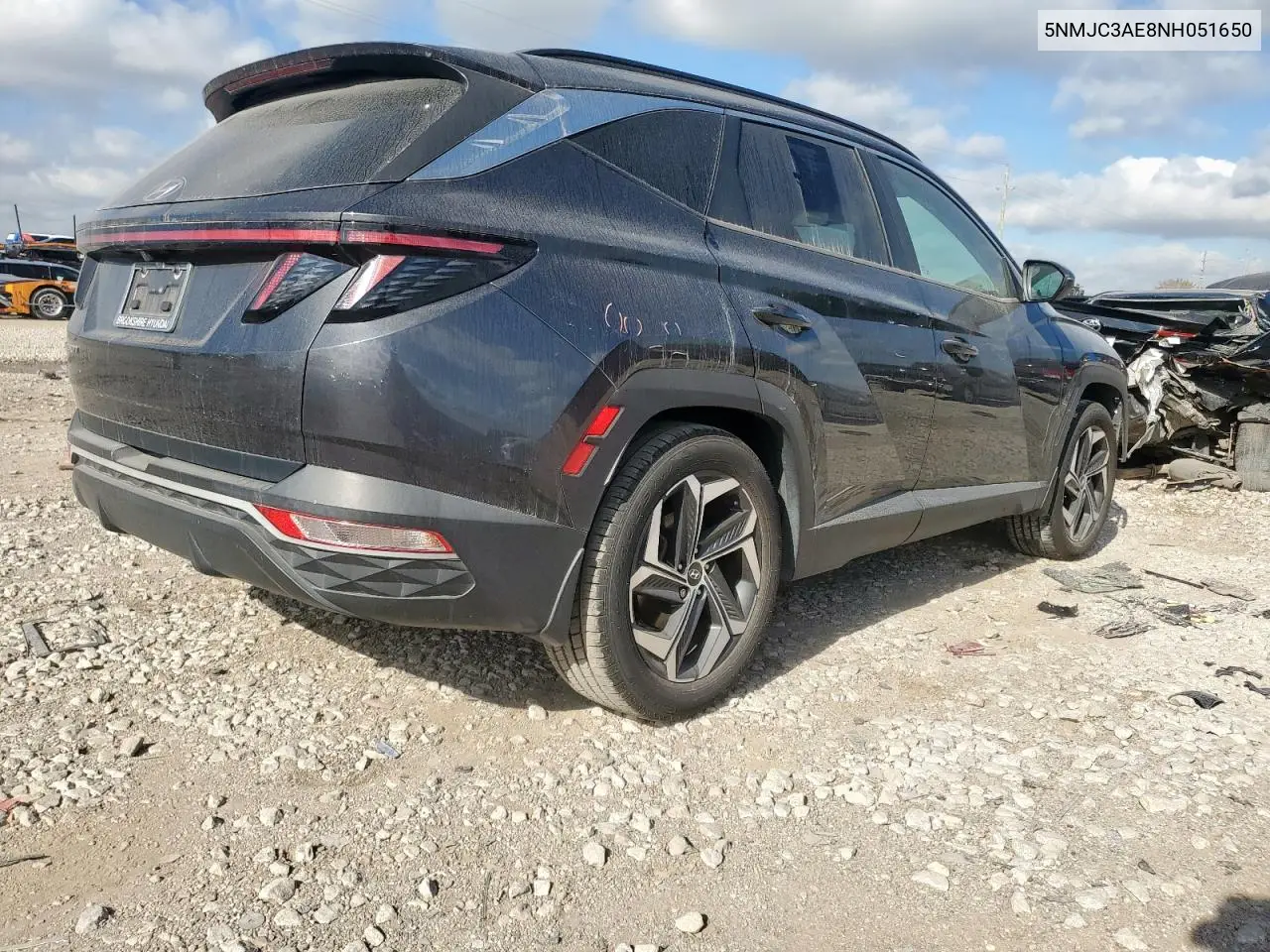 5NMJC3AE8NH051650 2022 Hyundai Tucson Sel