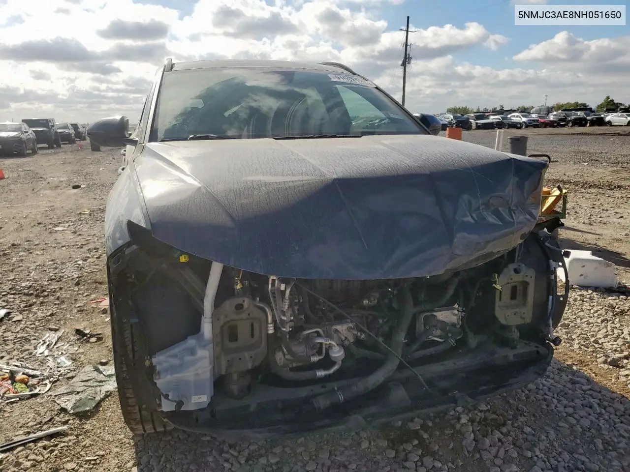 5NMJC3AE8NH051650 2022 Hyundai Tucson Sel