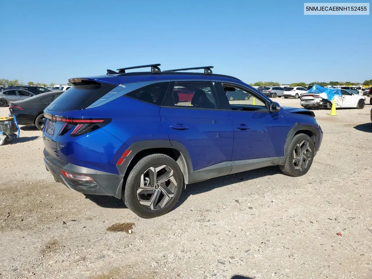 5NMJECAE8NH152455 2022 Hyundai Tucson Limited