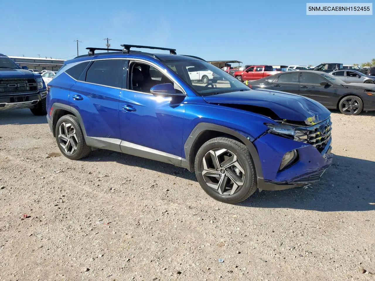5NMJECAE8NH152455 2022 Hyundai Tucson Limited