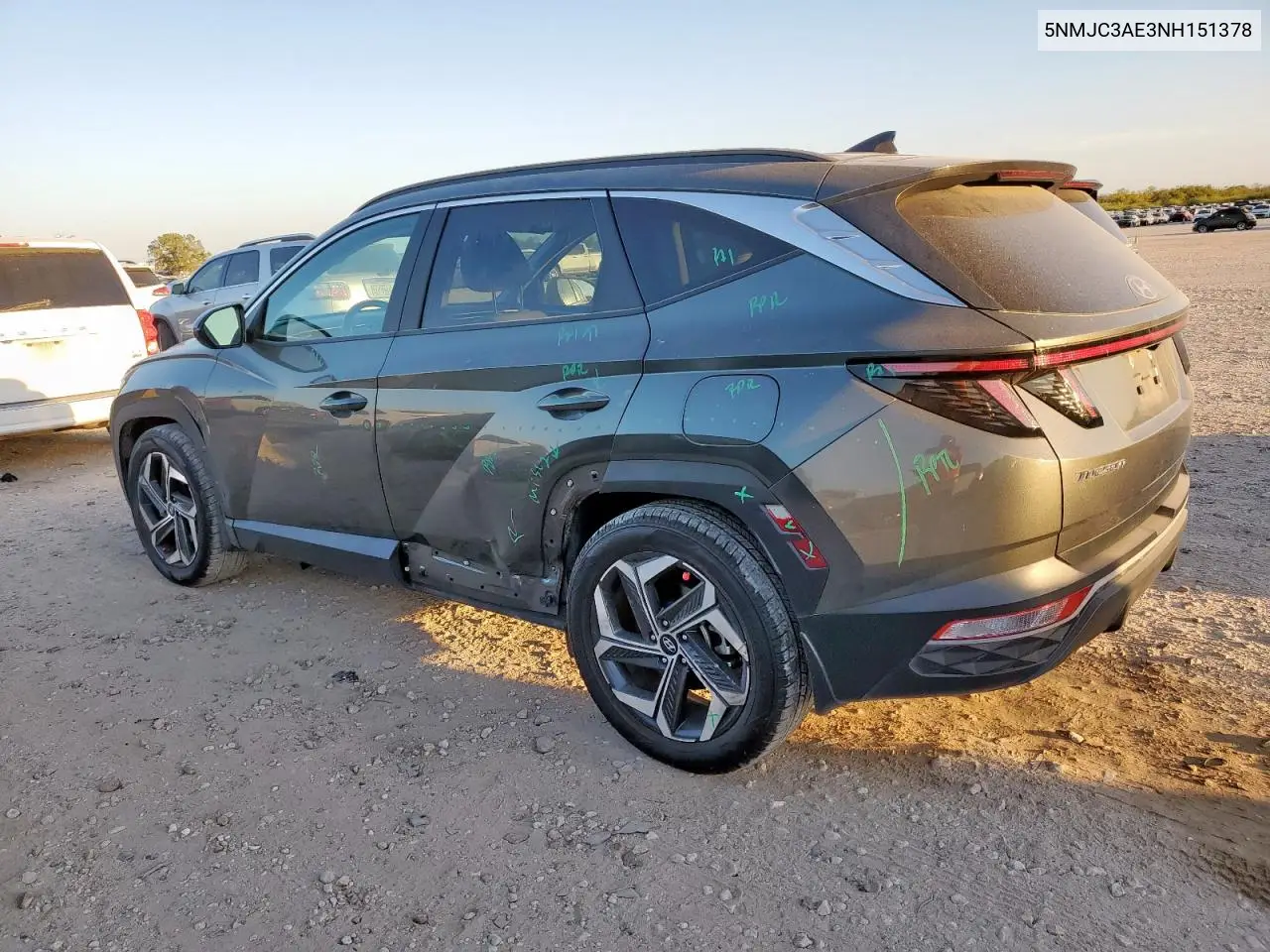 5NMJC3AE3NH151378 2022 Hyundai Tucson Sel