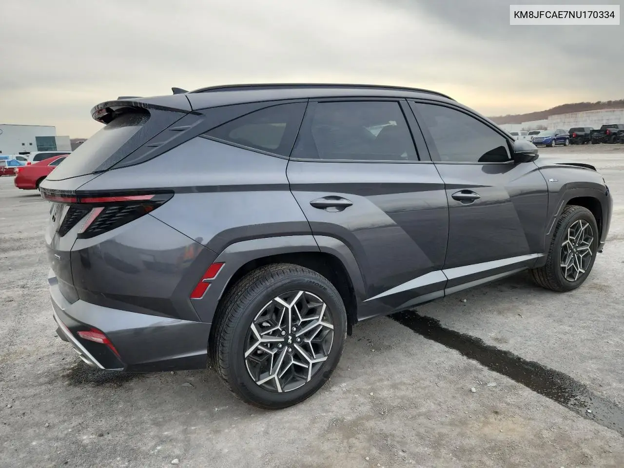 KM8JFCAE7NU170334 2022 Hyundai Tucson N Line