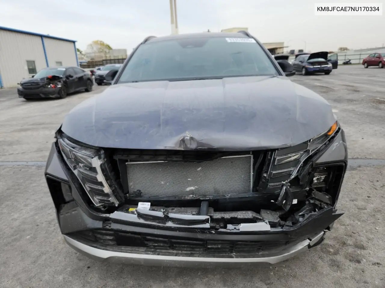 KM8JFCAE7NU170334 2022 Hyundai Tucson N Line
