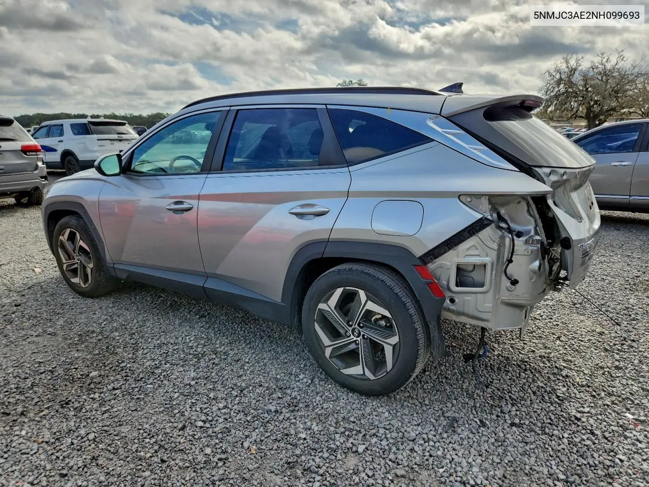 5NMJC3AE2NH099693 2022 Hyundai Tucson Sel