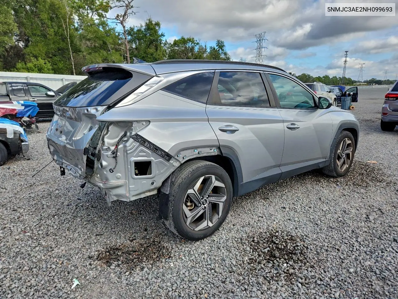 5NMJC3AE2NH099693 2022 Hyundai Tucson Sel