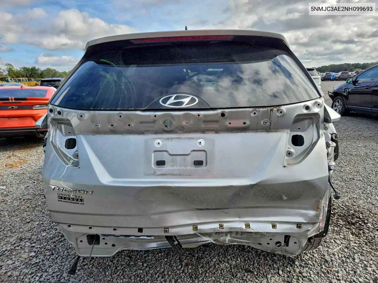 5NMJC3AE2NH099693 2022 Hyundai Tucson Sel