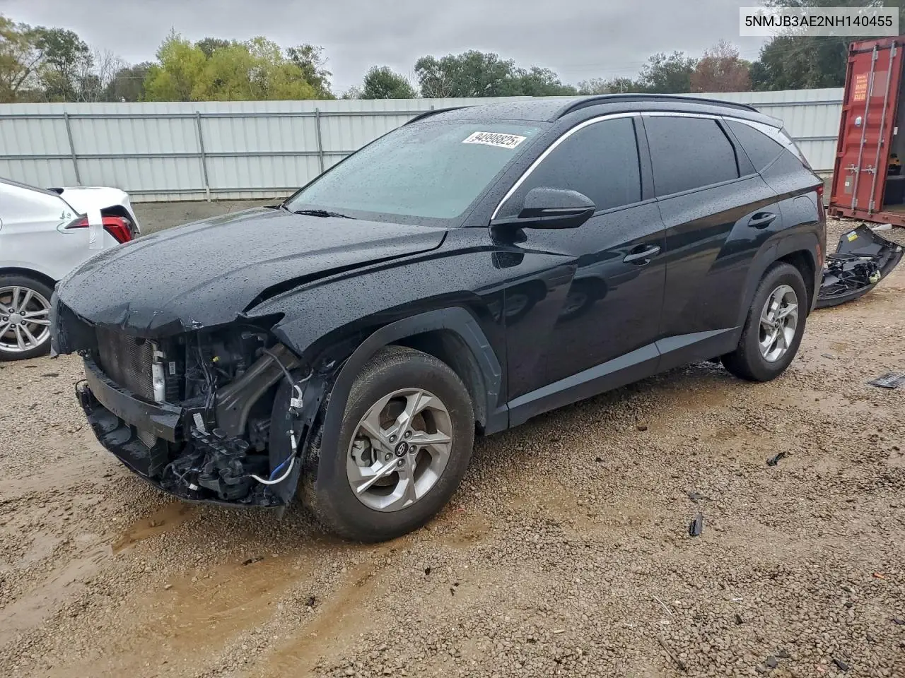 5NMJB3AE2NH140455 2022 Hyundai Tucson Sel
