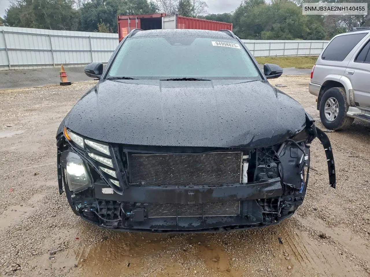 5NMJB3AE2NH140455 2022 Hyundai Tucson Sel