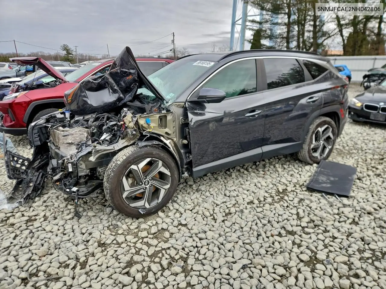 5NMJFCAE2NH042806 2022 Hyundai Tucson Sel