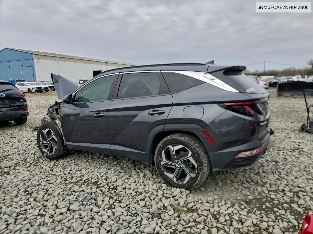 5NMJFCAE2NH042806 2022 Hyundai Tucson Sel