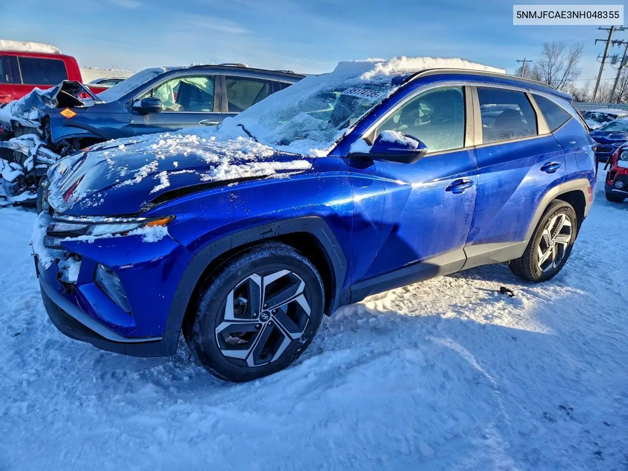 5NMJFCAE3NH048355 2022 Hyundai Tucson Sel