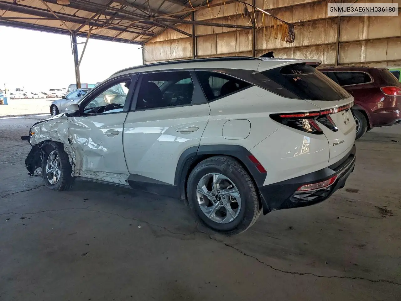 5NMJB3AE6NH036180 2022 Hyundai Tucson Sel