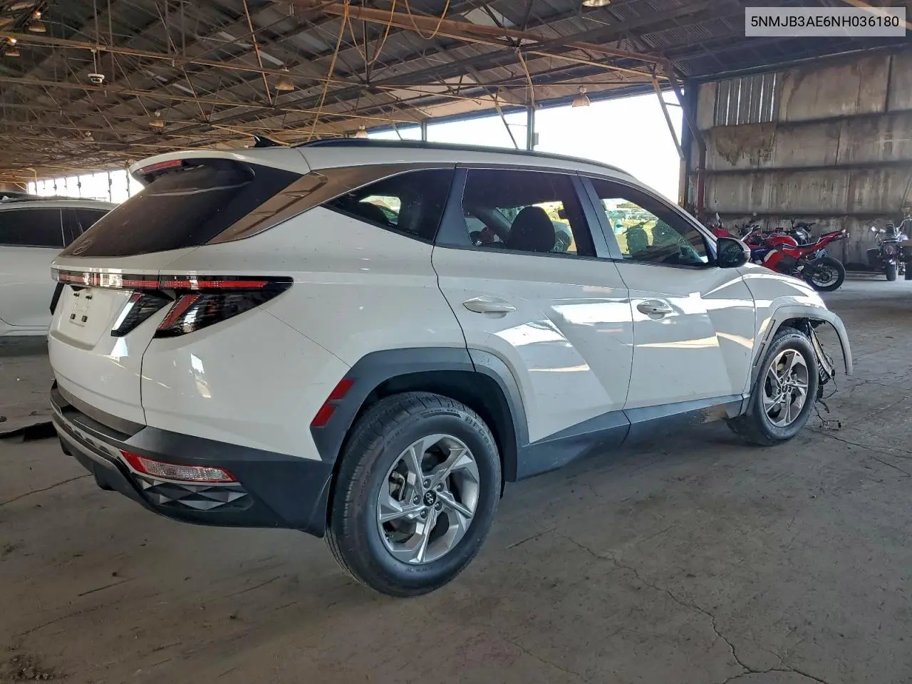 5NMJB3AE6NH036180 2022 Hyundai Tucson Sel
