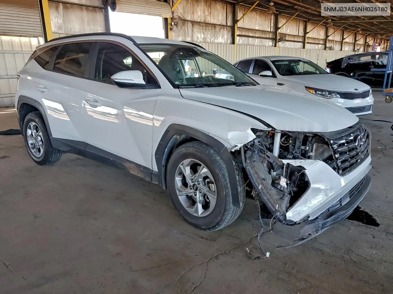 5NMJB3AE6NH036180 2022 Hyundai Tucson Sel