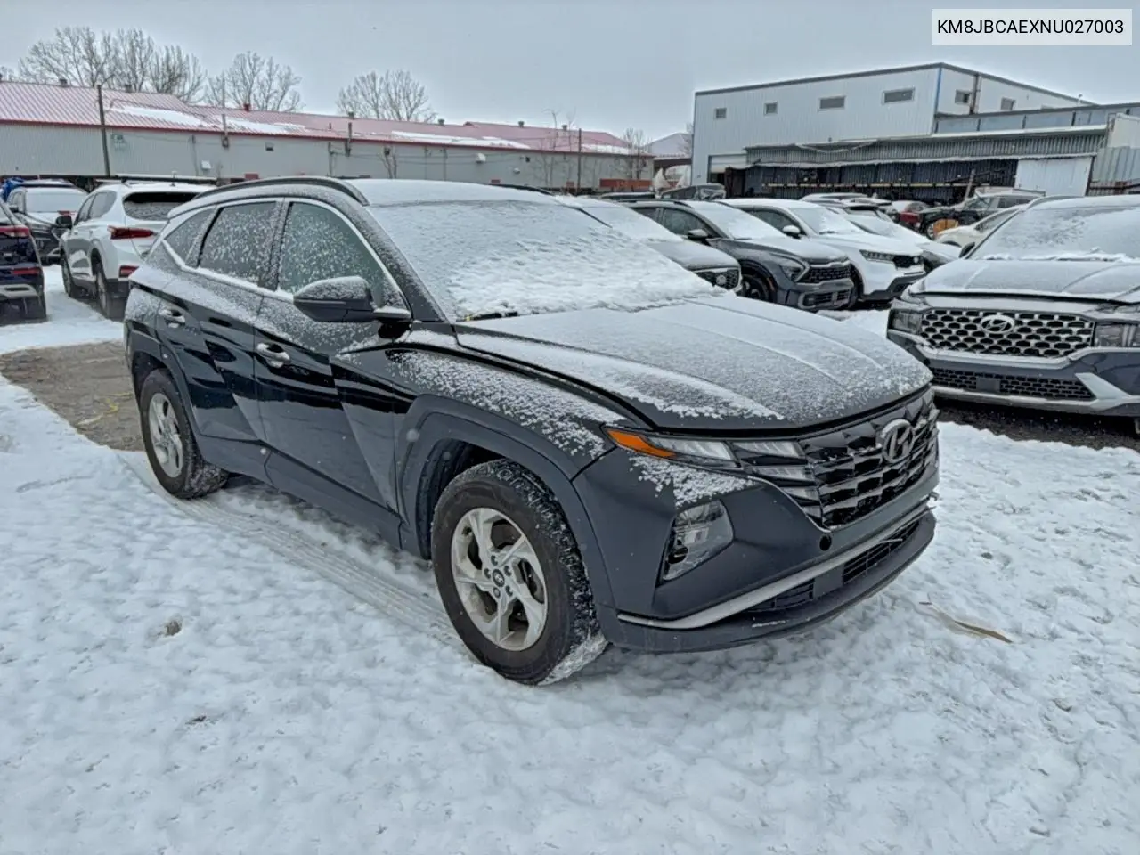 KM8JBCAEXNU027003 2022 Hyundai Tucson Sel