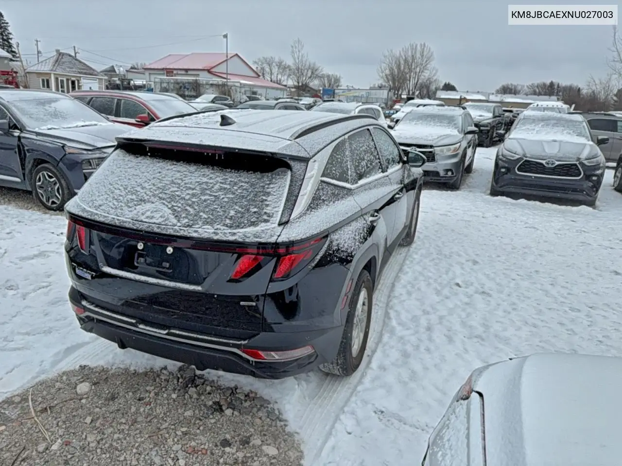 KM8JBCAEXNU027003 2022 Hyundai Tucson Sel