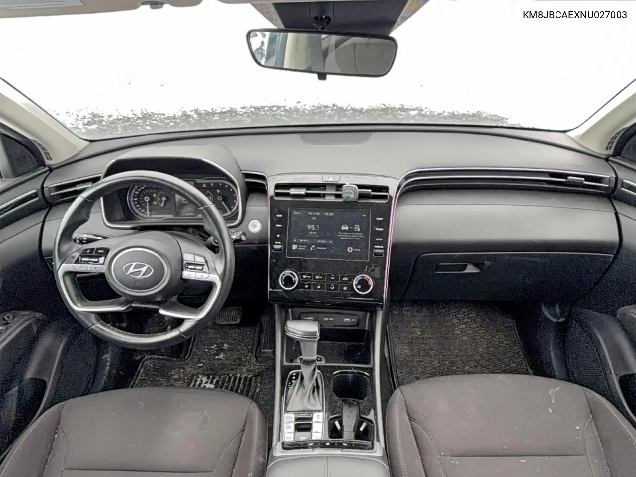 KM8JBCAEXNU027003 2022 Hyundai Tucson Sel