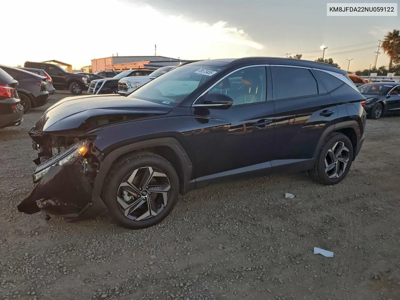KM8JFDA22NU059122 2022 Hyundai Tucson Limited