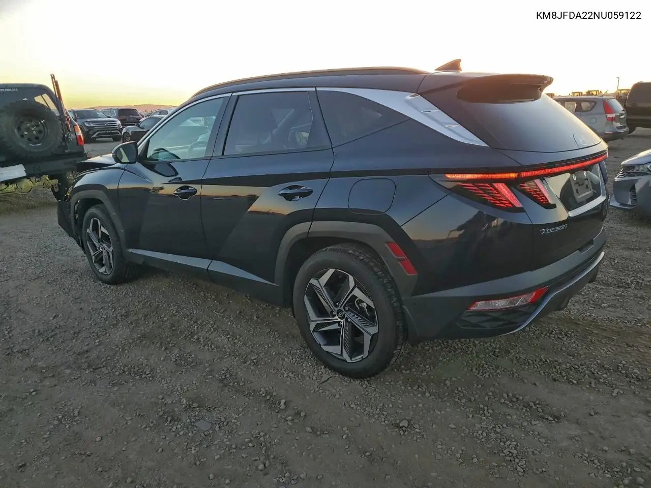 KM8JFDA22NU059122 2022 Hyundai Tucson Limited