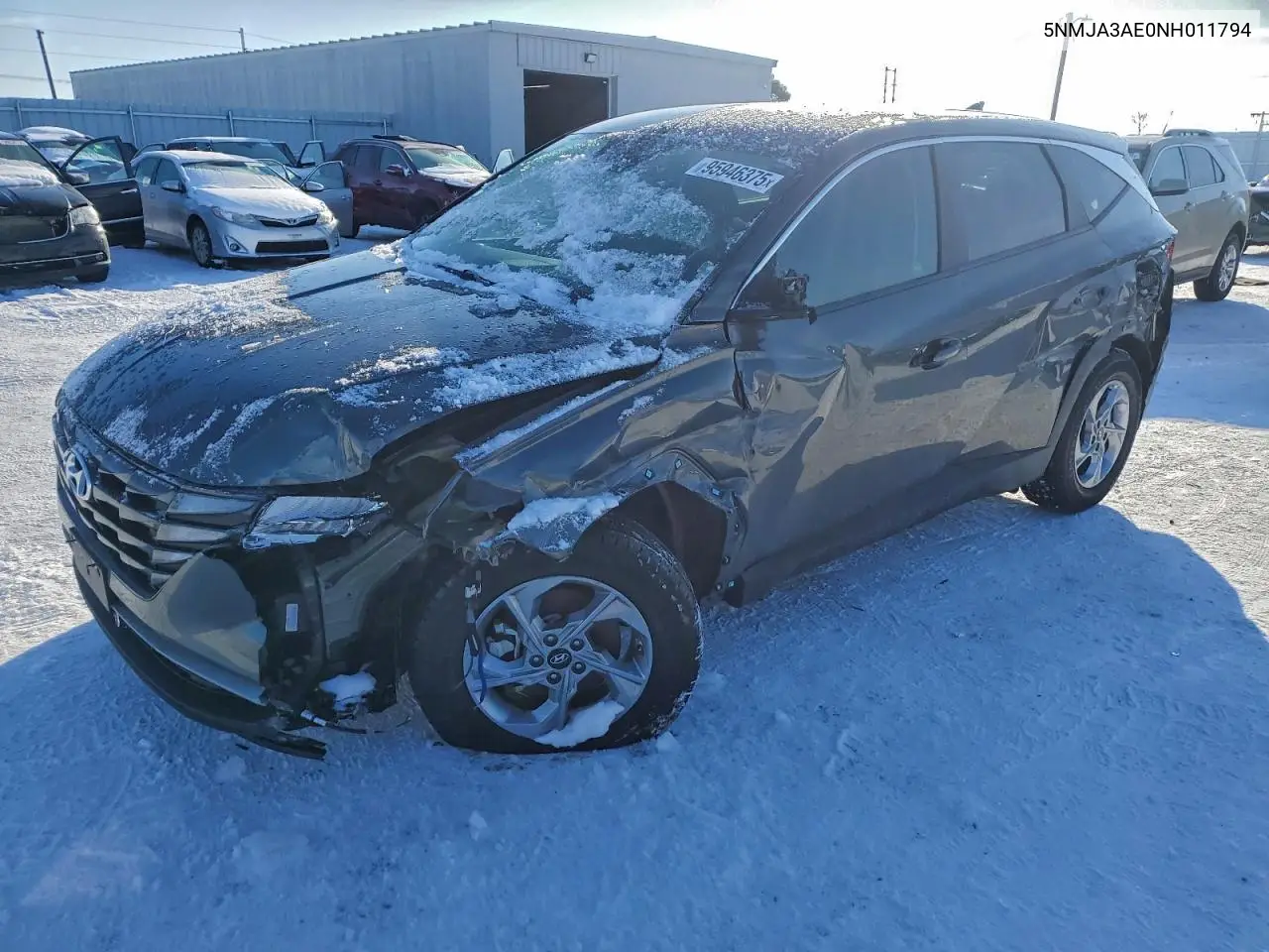5NMJA3AE0NH011794 2022 Hyundai Tucson Se