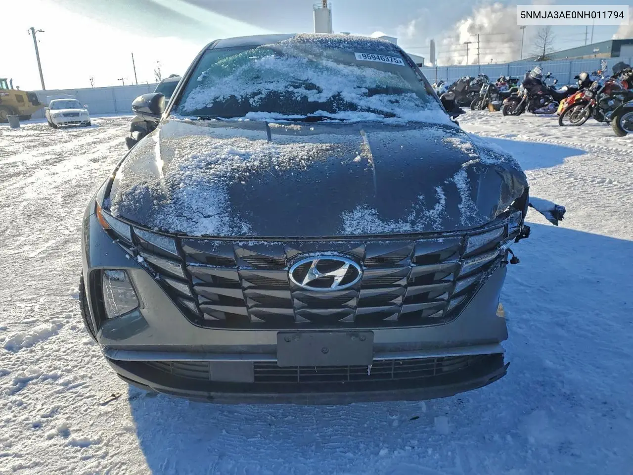 5NMJA3AE0NH011794 2022 Hyundai Tucson Se