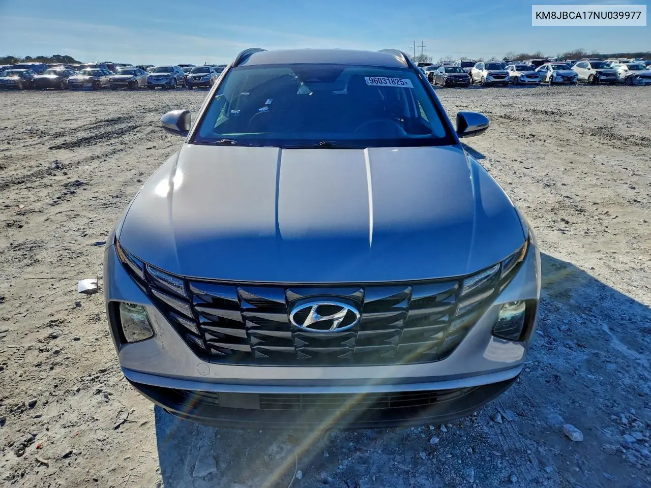 KM8JBCA17NU039977 2022 Hyundai Tucson Blue