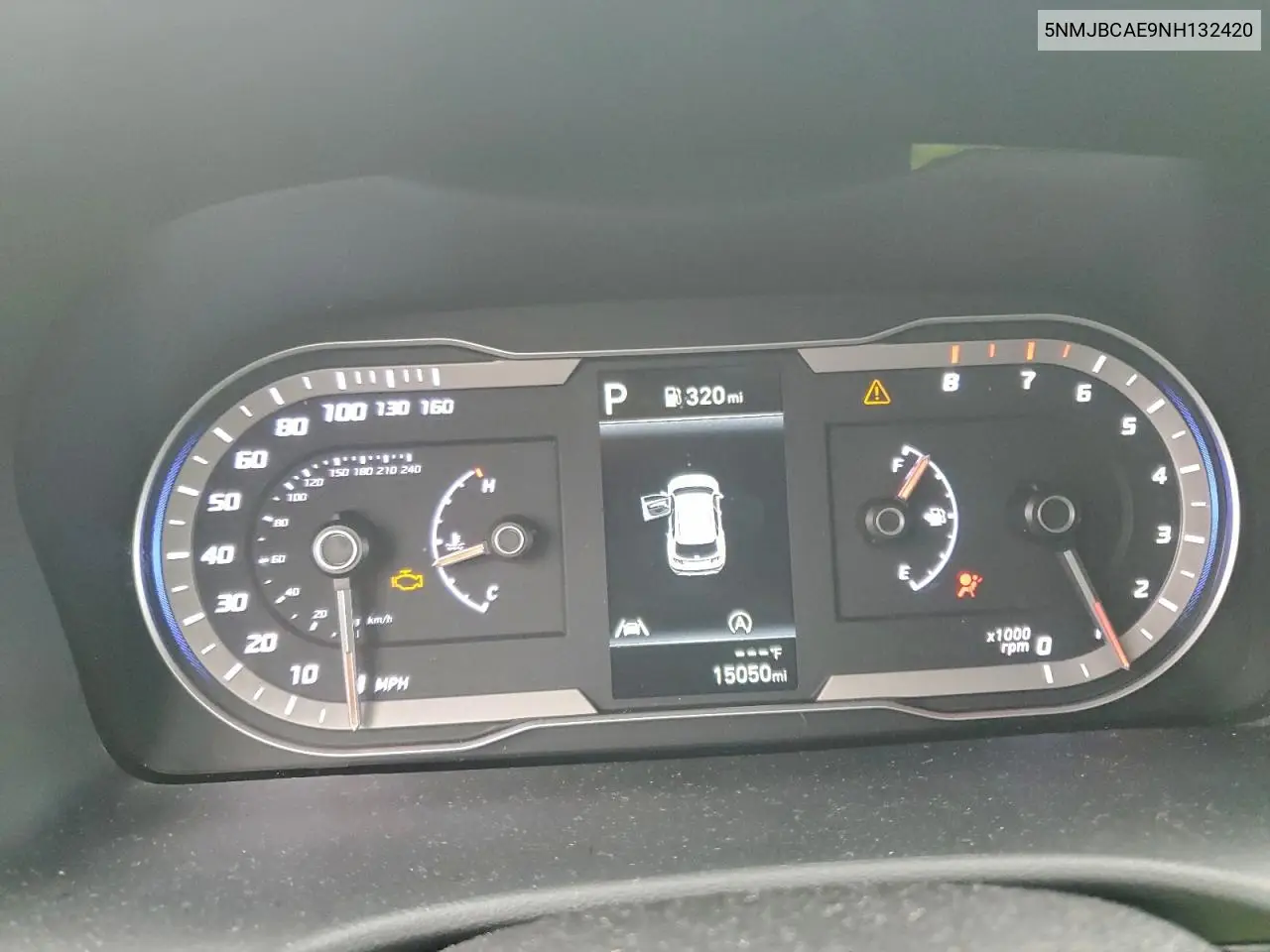 5NMJBCAE9NH132420 2022 Hyundai Tucson Sel