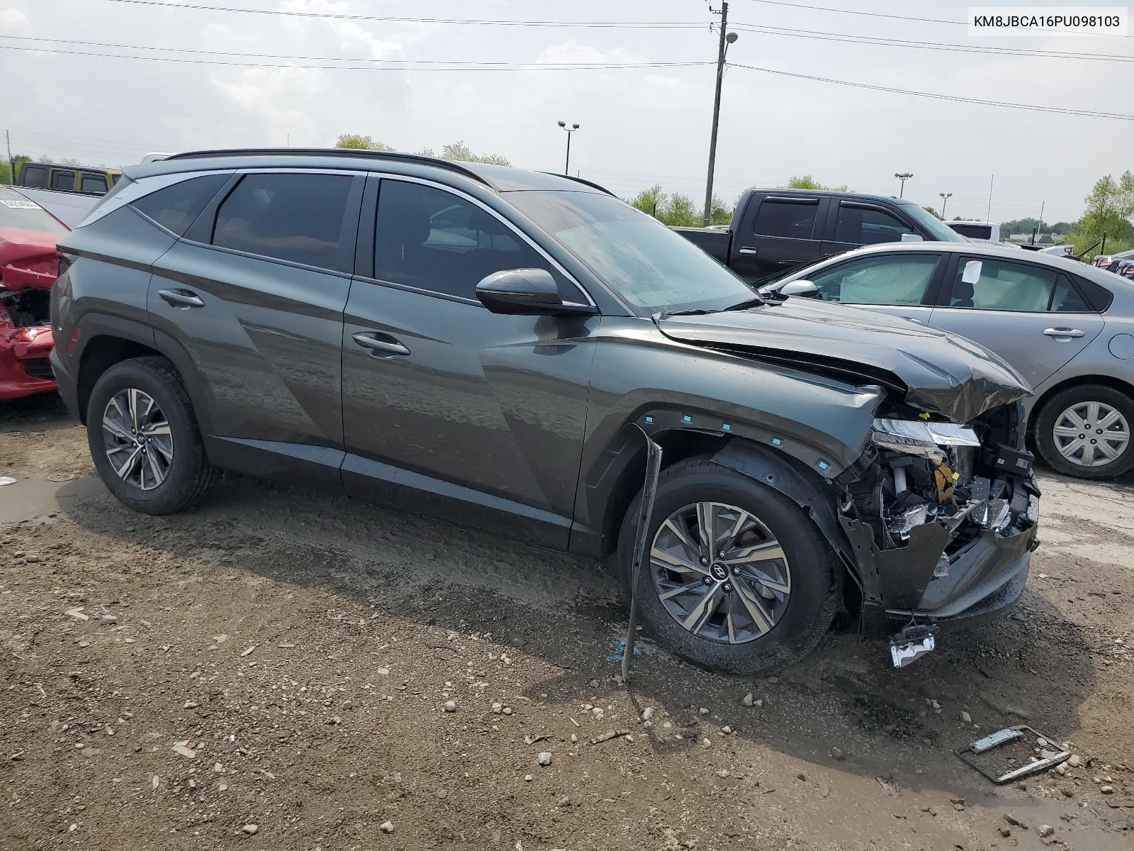 KM8JBCA16PU098103 2023 Hyundai Tucson Blue