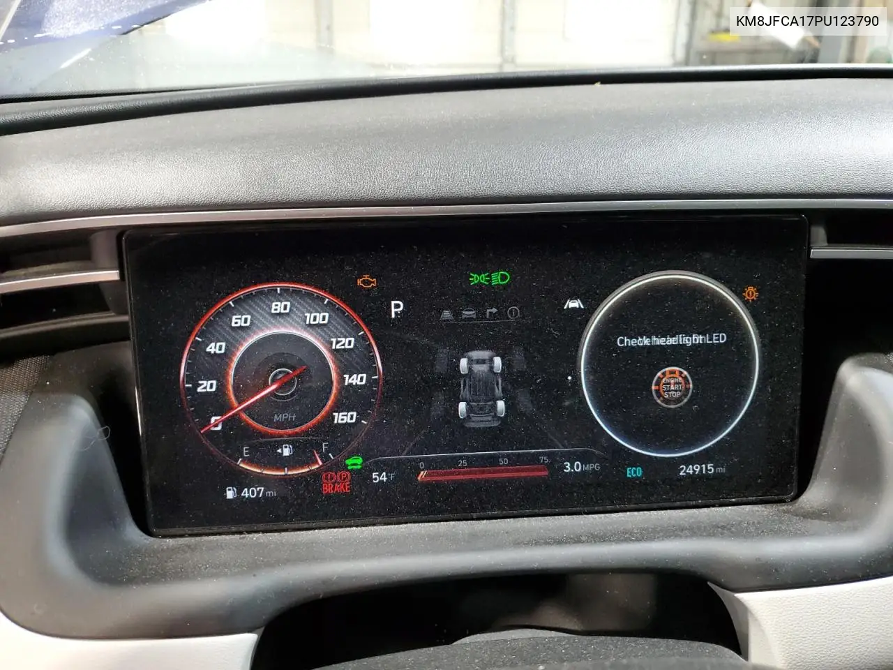 KM8JFCA17PU123790 2023 Hyundai Tucson Sel Convenience