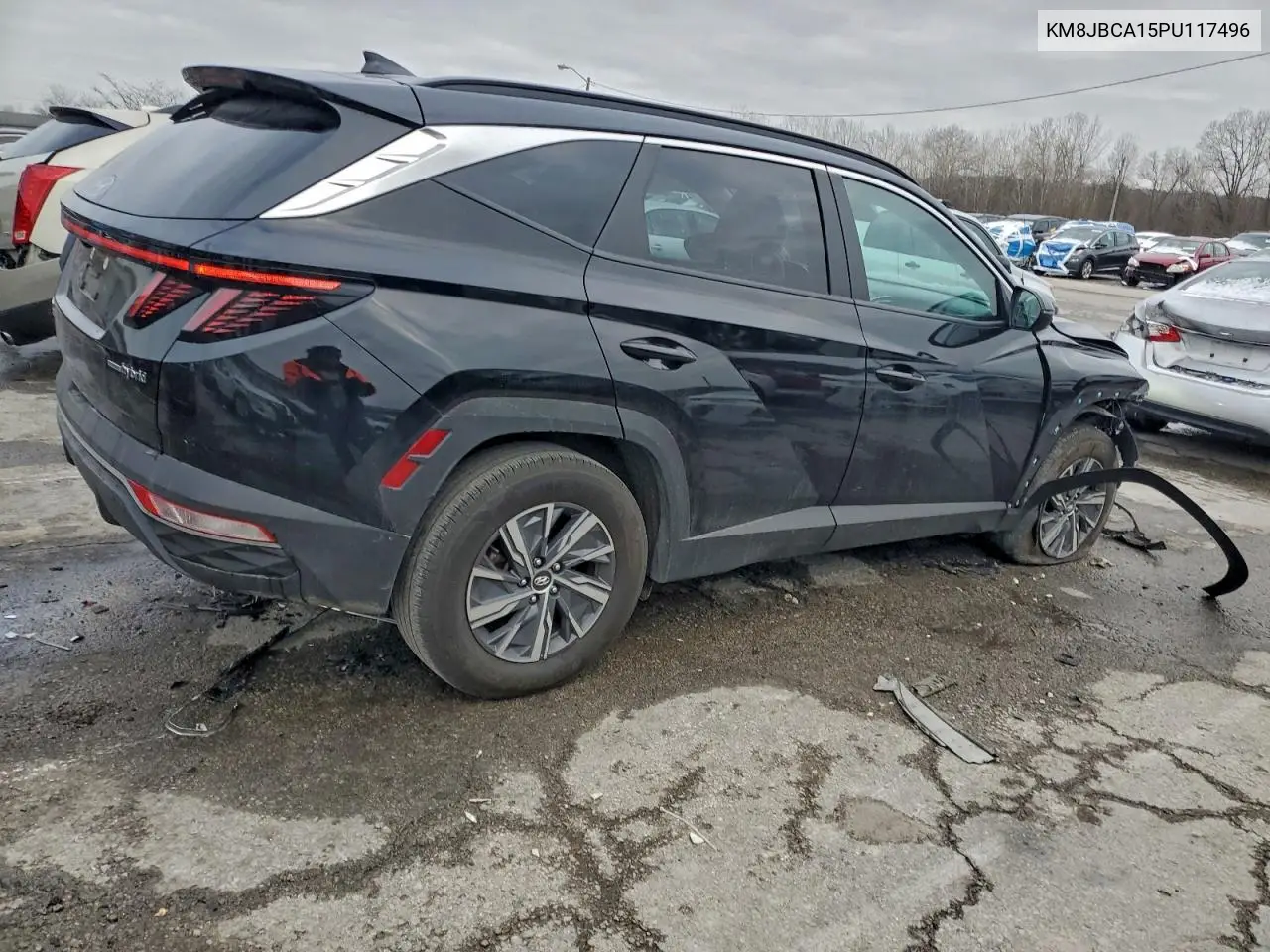 KM8JBCA15PU117496 2023 Hyundai Tucson Blue