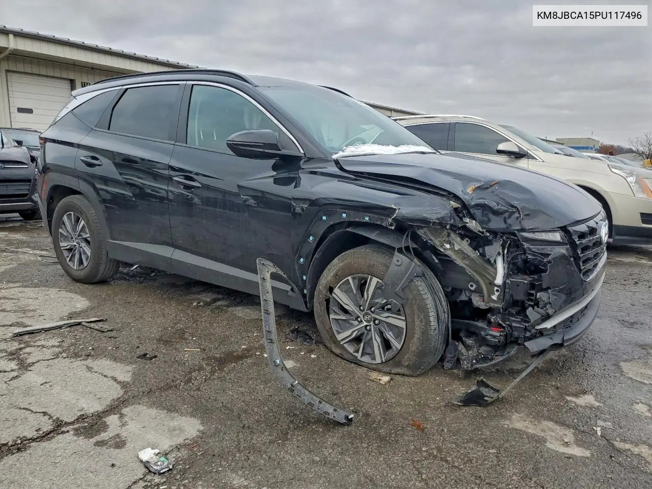 KM8JBCA15PU117496 2023 Hyundai Tucson Blue