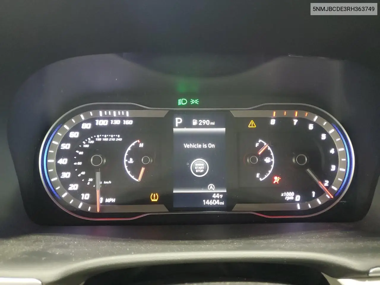5NMJBCDE3RH363749 2024 Hyundai Tucson Sel