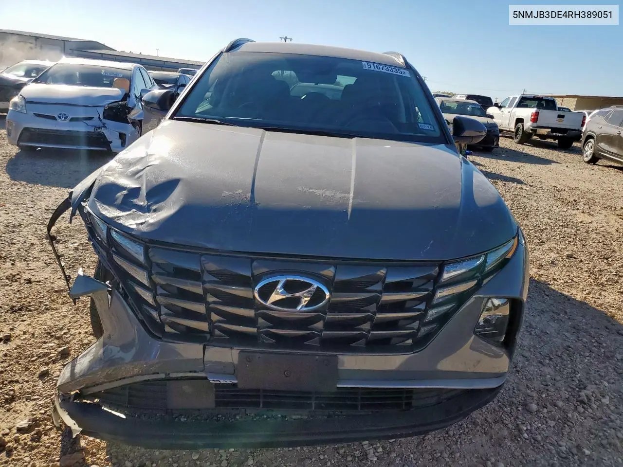 5NMJB3DE4RH389051 2024 Hyundai Tucson Sel