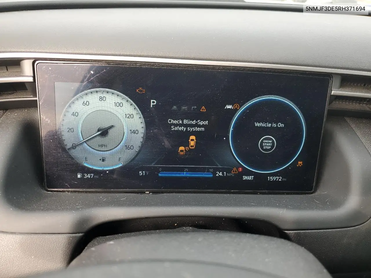 5NMJF3DE5RH371694 2024 Hyundai Tucson Sel