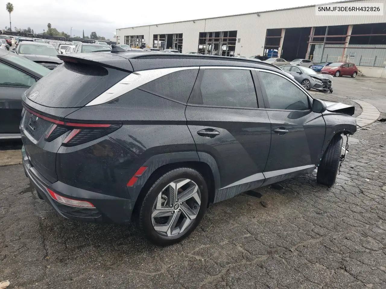 5NMJF3DE6RH432826 2024 Hyundai Tucson Sel