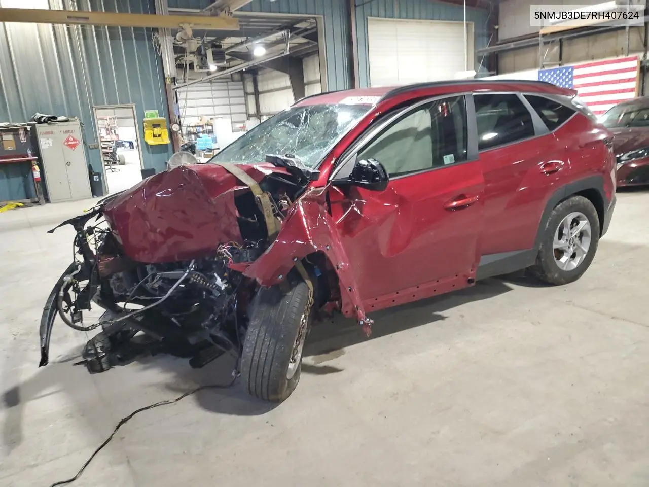 5NMJB3DE7RH407624 2024 Hyundai Tucson Sel