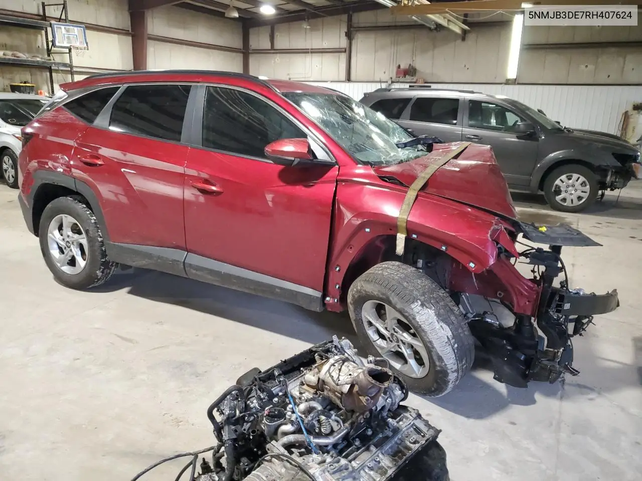 5NMJB3DE7RH407624 2024 Hyundai Tucson Sel