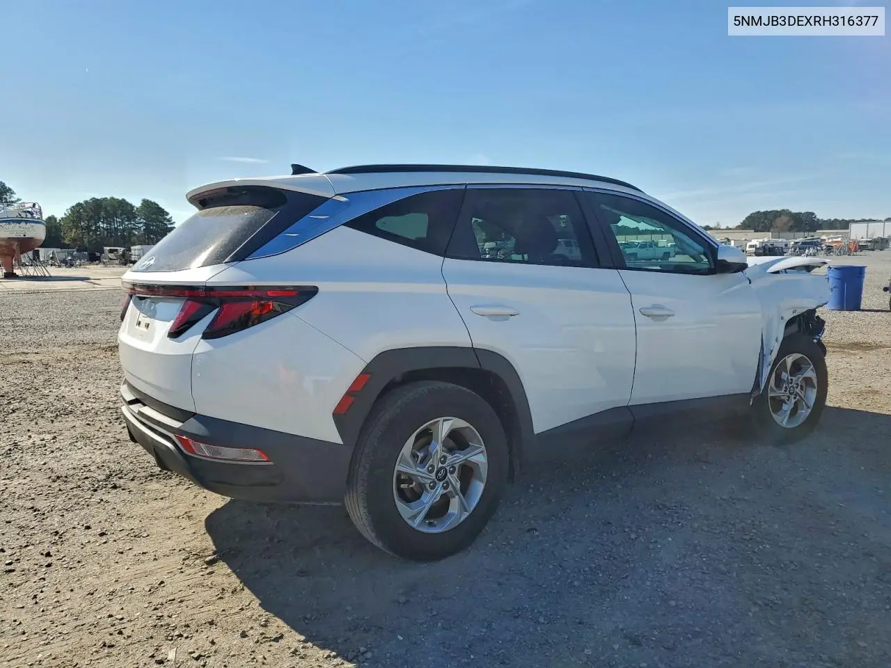 5NMJB3DEXRH316377 2024 Hyundai Tucson Sel