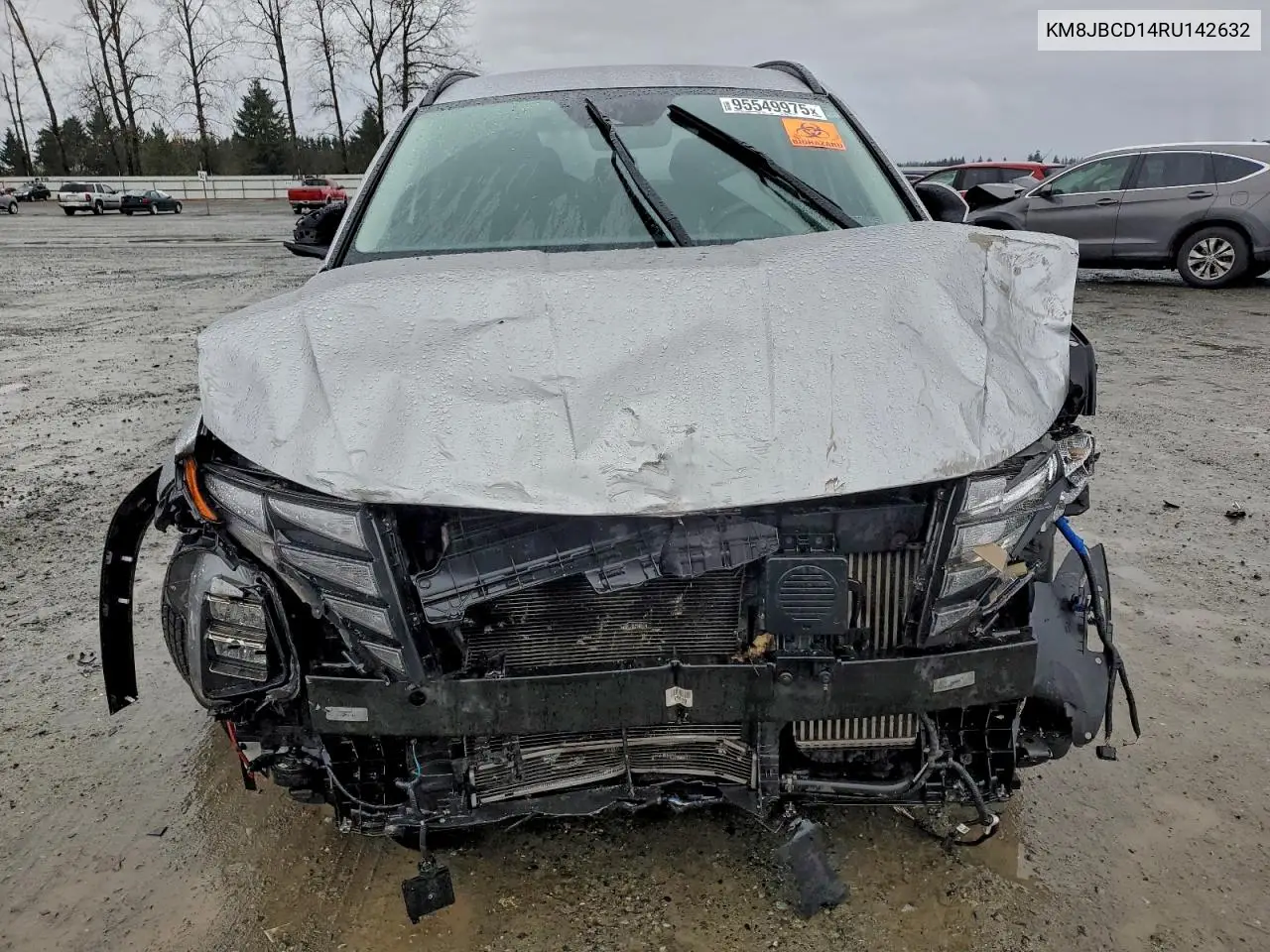 KM8JBCD14RU142632 2024 Hyundai Tucson Blue