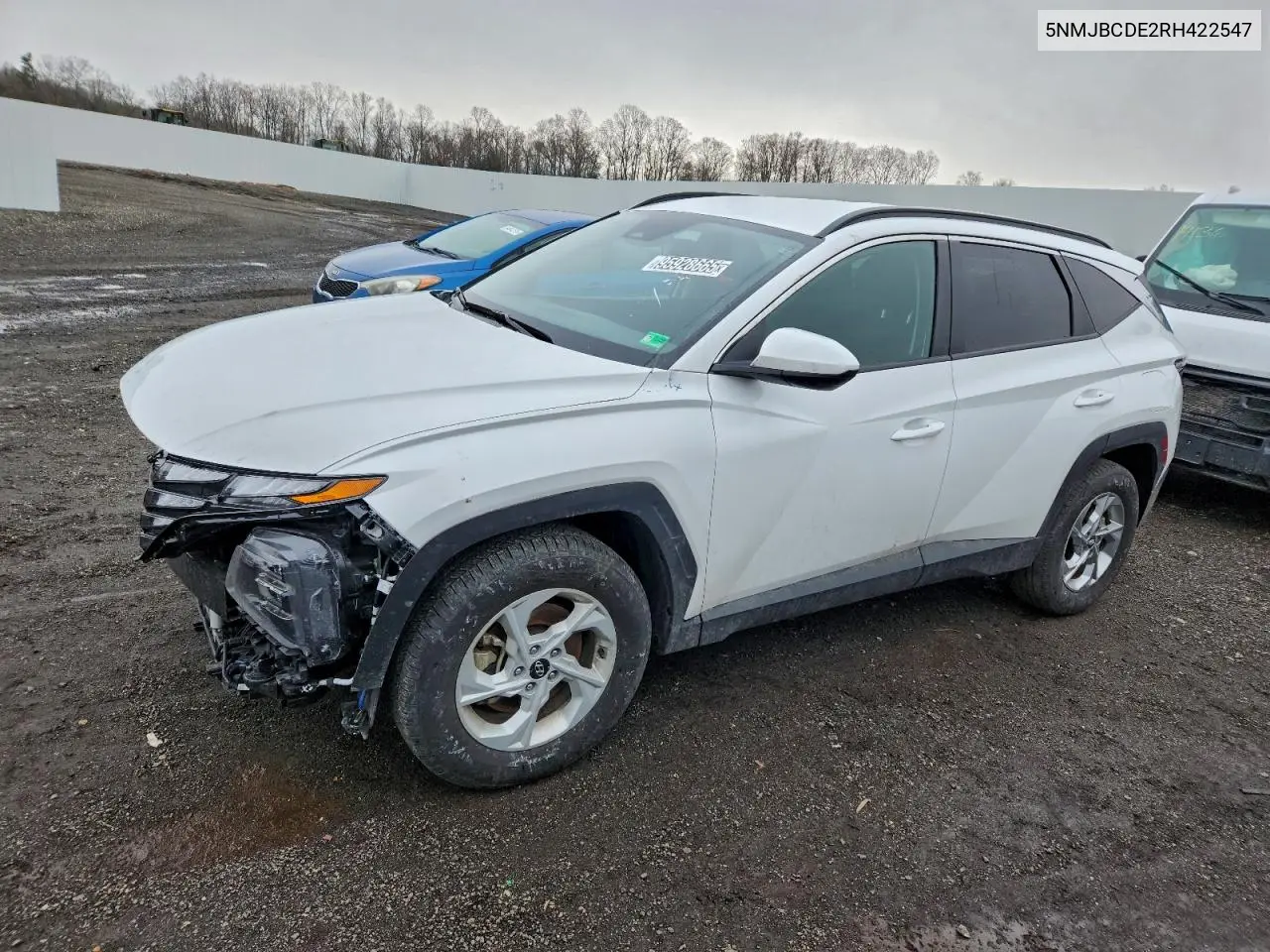 5NMJBCDE2RH422547 2024 Hyundai Tucson Sel