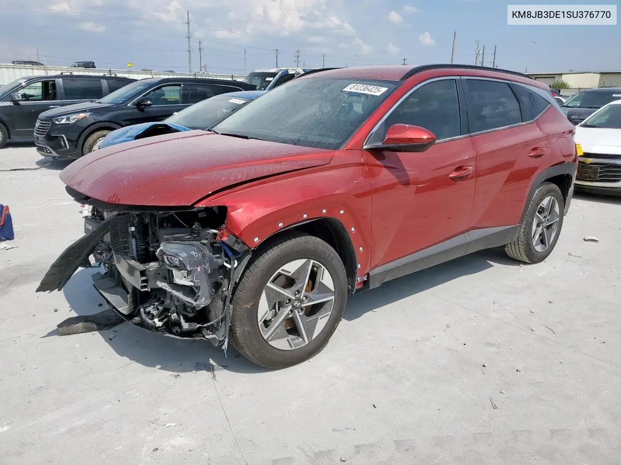KM8JB3DE1SU376770 2025 Hyundai Tucson Sel