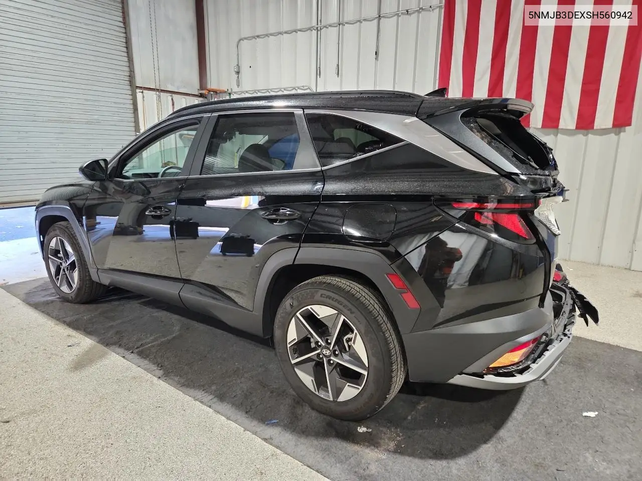 5NMJB3DEXSH560942 2025 Hyundai Tucson Sel