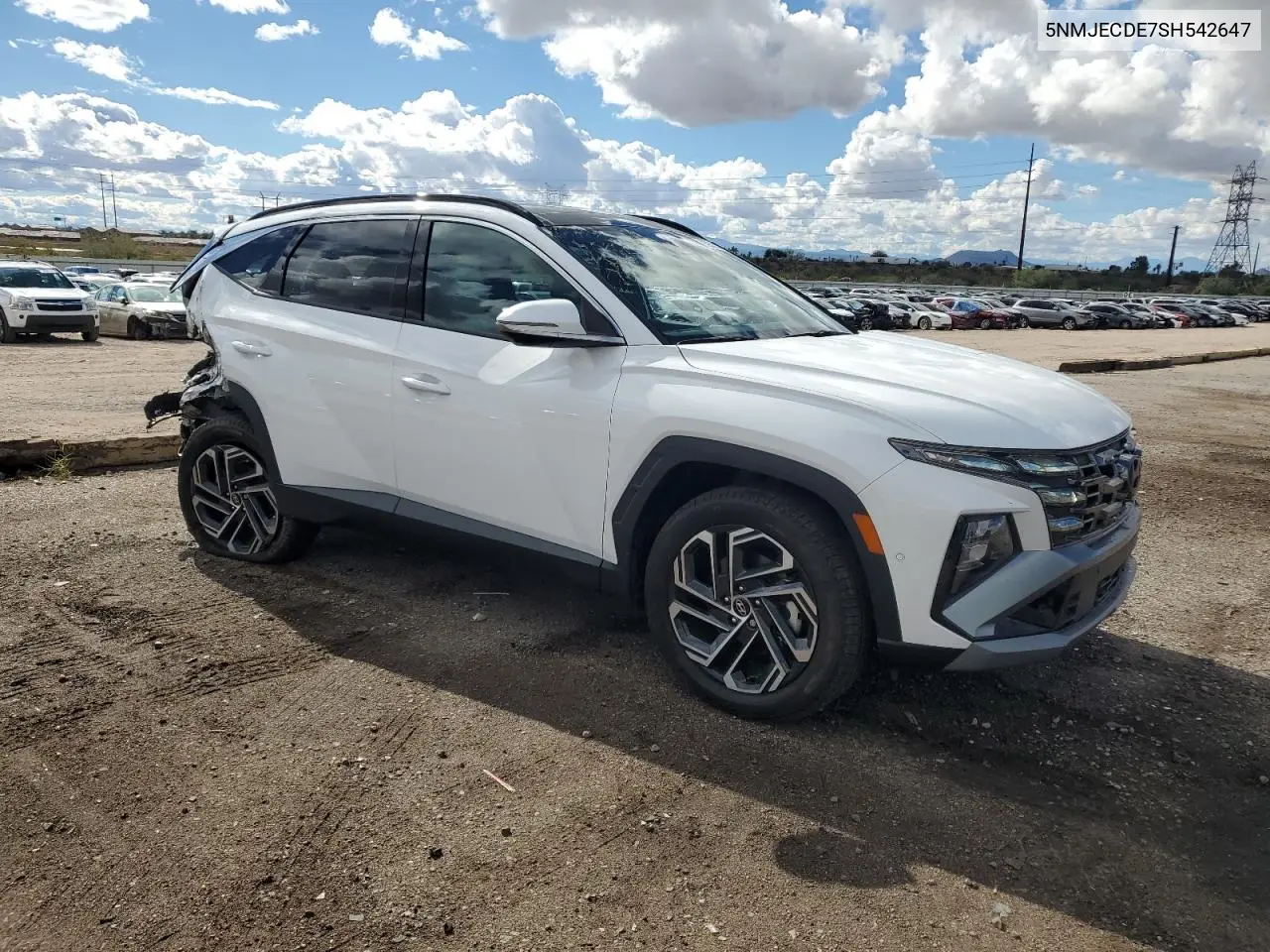 5NMJECDE7SH542647 2025 Hyundai Tucson Limited