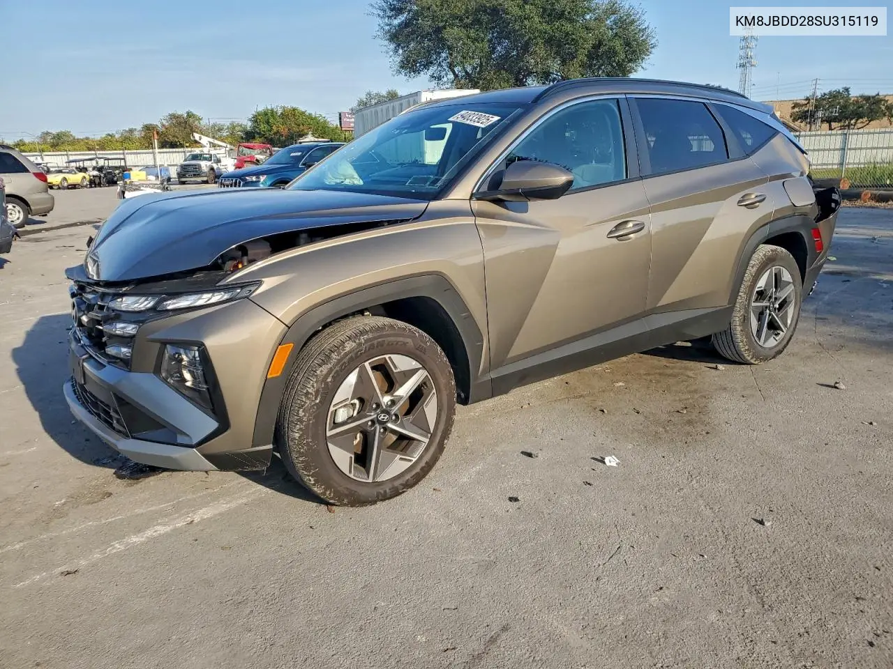 KM8JBDD28SU315119 2025 Hyundai Tucson Sel