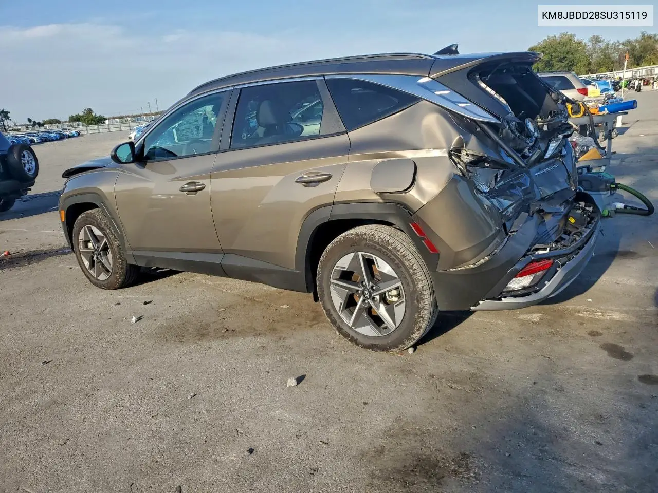KM8JBDD28SU315119 2025 Hyundai Tucson Sel
