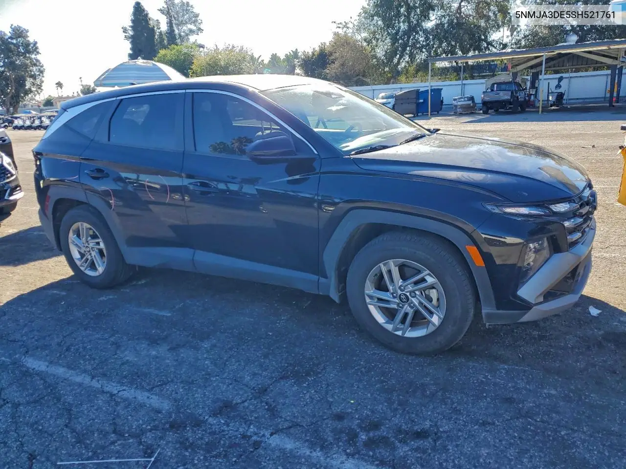 5NMJA3DE5SH521761 2025 Hyundai Tucson Se