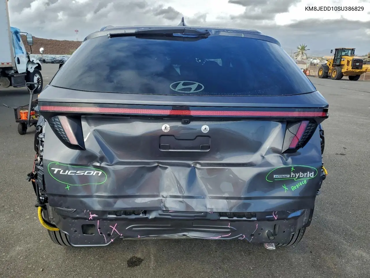 KM8JEDD10SU386829 2025 Hyundai Tucson Limited